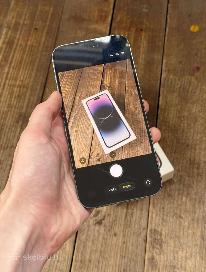 Apple iPhone 14 Pro Max 128gb Deep Purple - nuotraukos Nr. 9