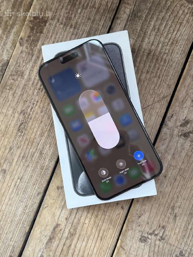 Apple iPhone 15 Pro Max 256gb Black Su Dokumentais - nuotraukos Nr. 5