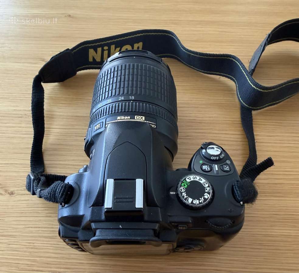 Nikon D60 naudotas, bet labai geras fotoaparatas - nuotraukos Nr. 3