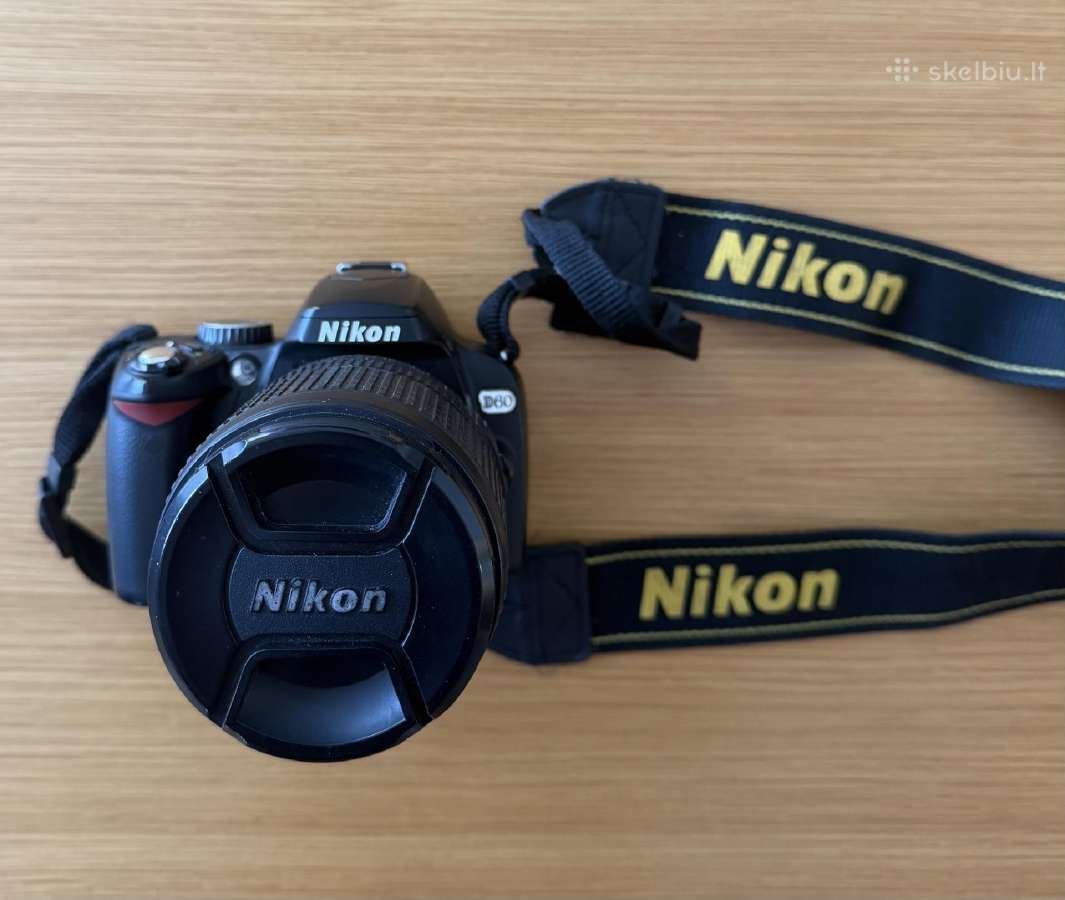Nikon D60 naudotas, bet labai geras fotoaparatas - nuotraukos Nr. 4