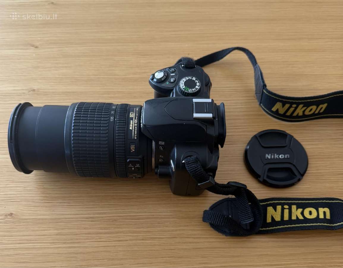 Nikon D60 naudotas, bet labai geras fotoaparatas - nuotraukos Nr. 6