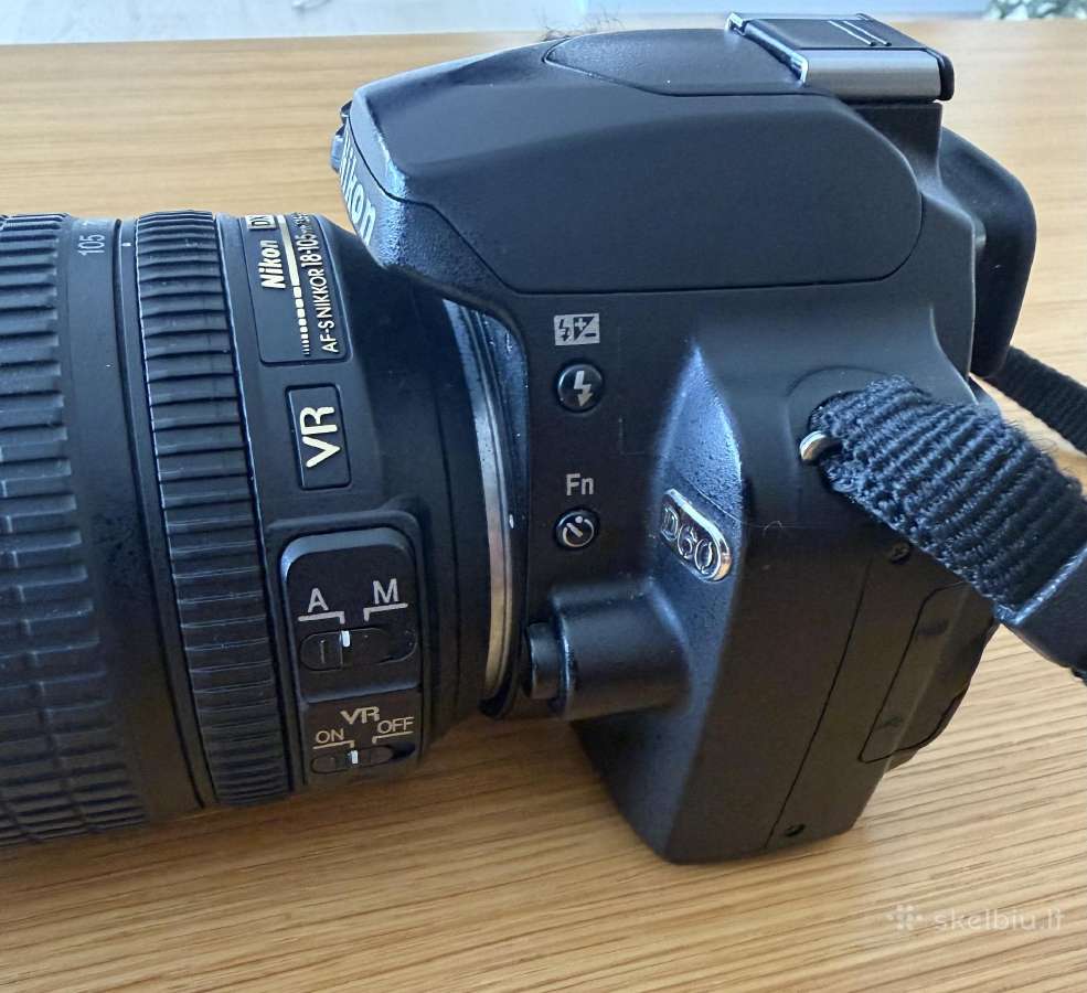 Nikon D60 naudotas, bet labai geras fotoaparatas - nuotraukos Nr. 7