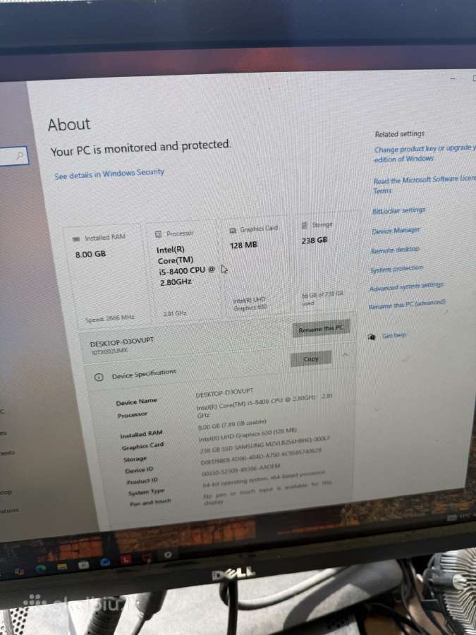 Lenovo v530s-07icb i5/8gb/256gb - nuotraukos Nr. 5