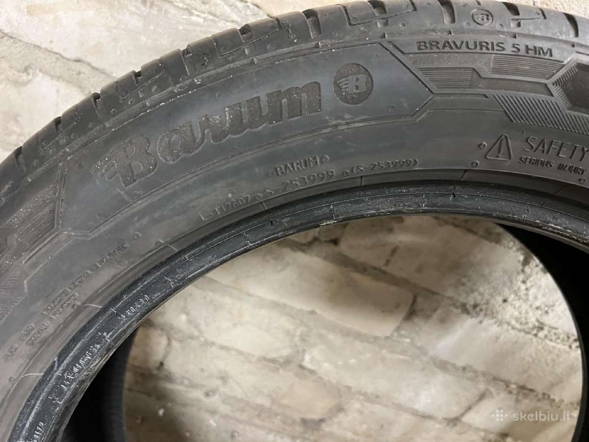 Vasarinės padangos Barum Bravuris 5 225/50/r17 - nuotraukos Nr. 13
