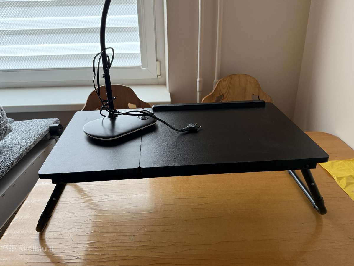 Kompiuterio kėdė, stalinė lempa, laptop staliukas - nuotraukos Nr. 5