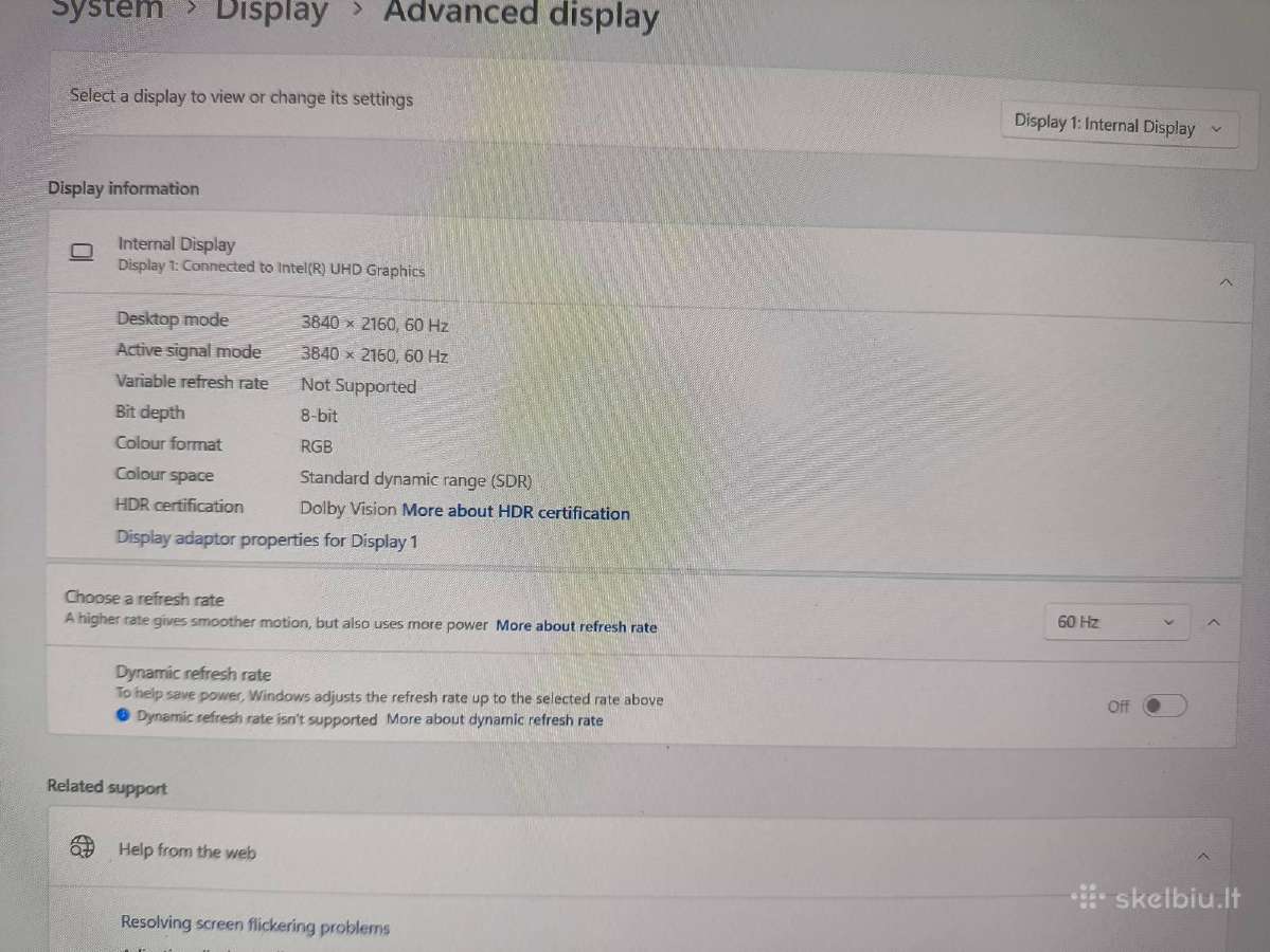 P15 Gen 2 4k Ts Oled i9-11950h 32gb Rtx A4000 8gb - nuotraukos Nr. 6