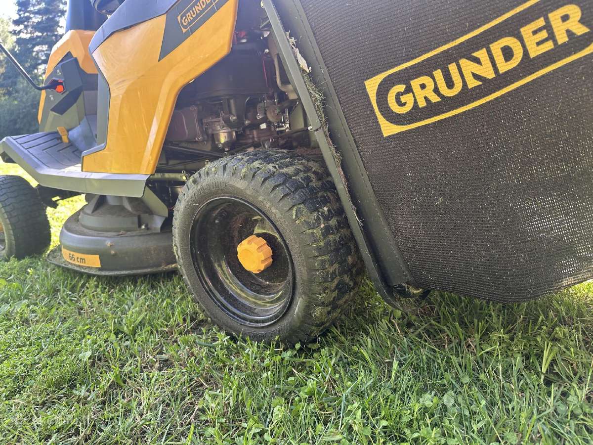 Grunder zoles pjovimo traktoriukas - nuotraukos Nr. 6