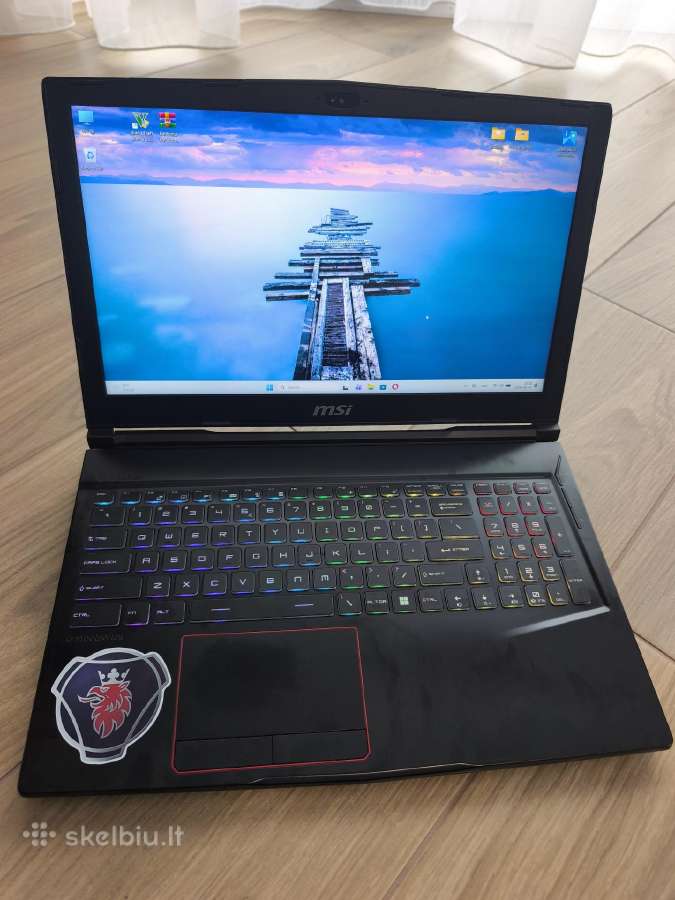 Msi Ge63 Raider Rgb - nuotraukos Nr. 5
