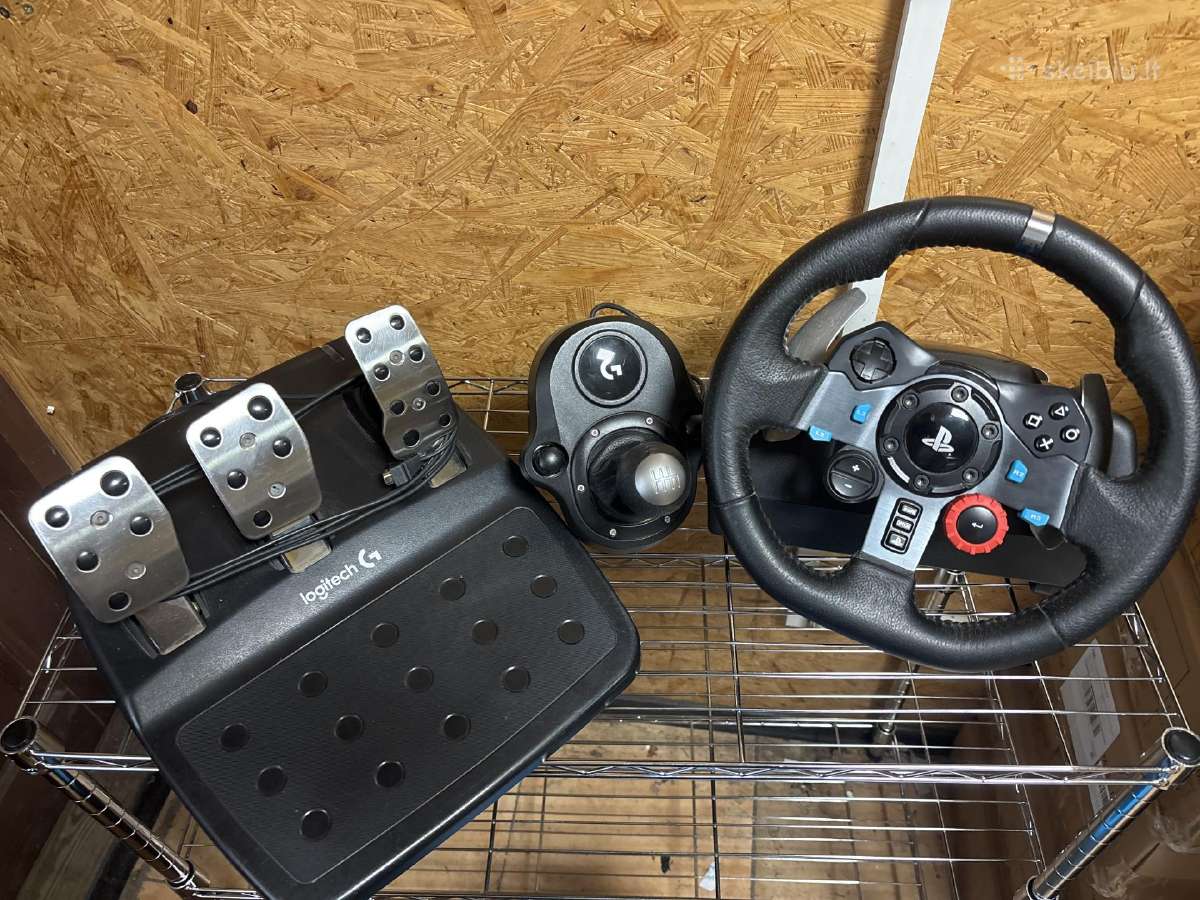 Logitech G29 + Driving Force Shifter - nuotraukos Nr. 2