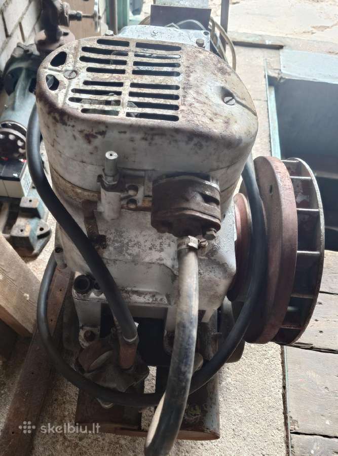 Draglain oro kompresorius Y43102 su 5,5 kw motoru - nuotraukos Nr. 2