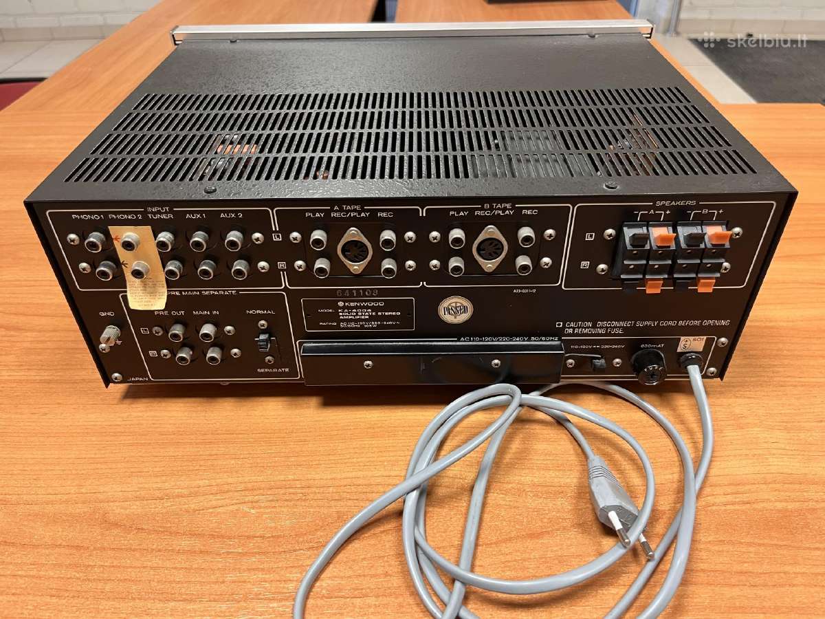 Kenwood ka 4004 - nuotraukos Nr. 5
