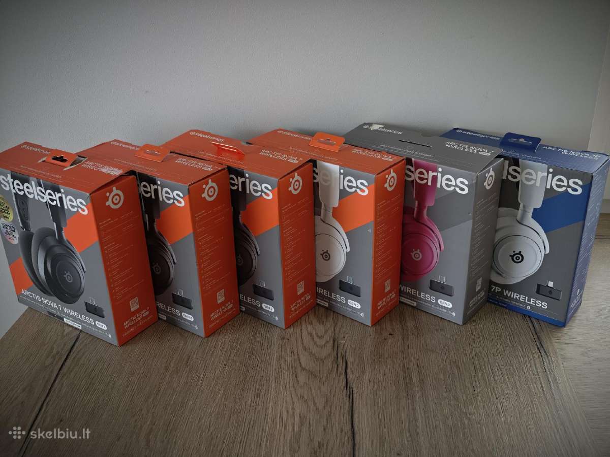 Žaidimų ausinės pigiau Steelseries, Microsoft, - nuotraukos Nr. 2