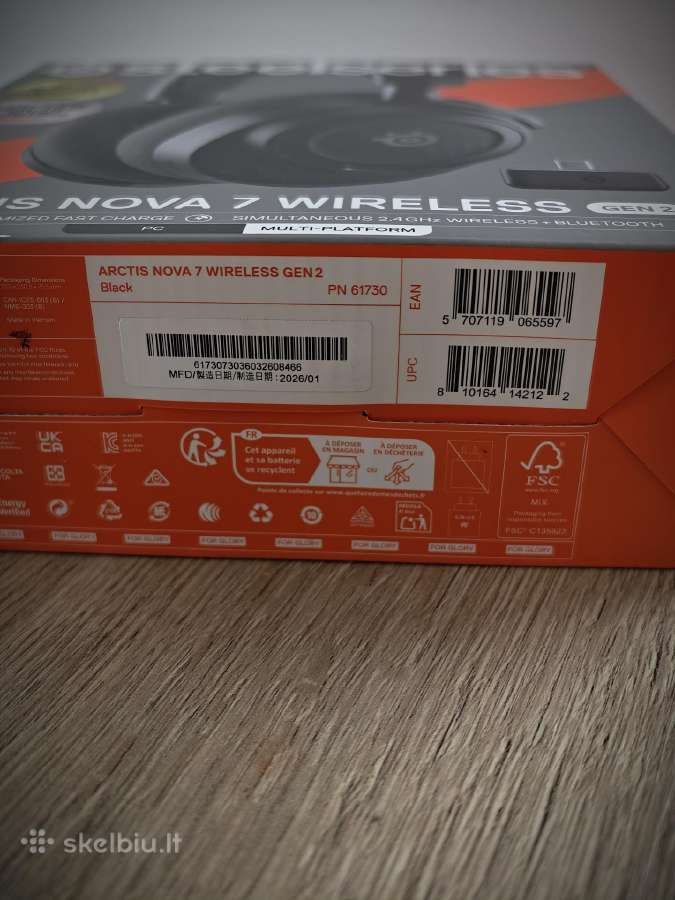 Žaidimų ausinės pigiau Steelseries, Microsoft, - nuotraukos Nr. 5
