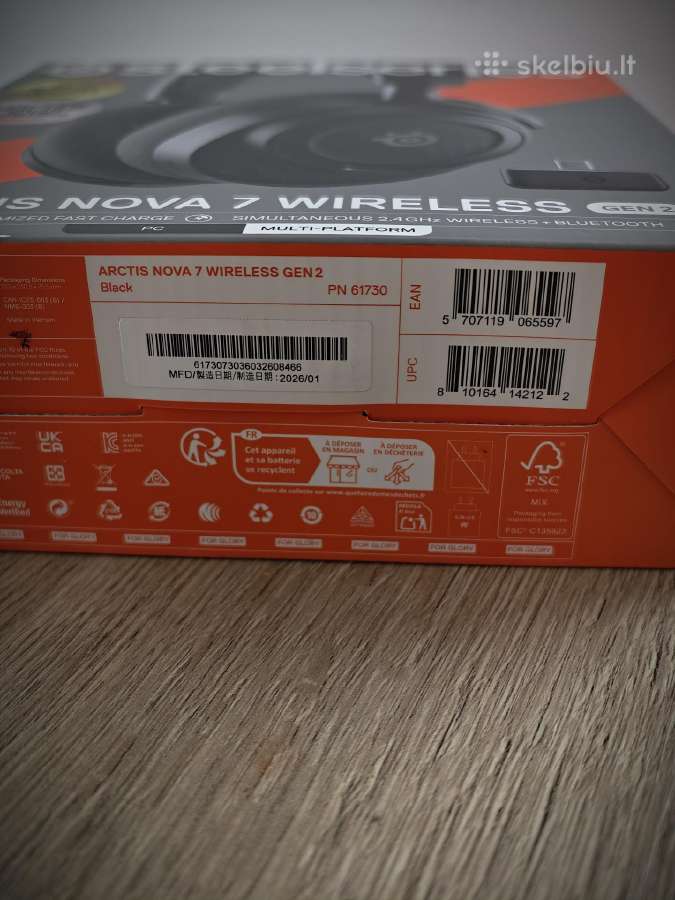 Žaidimų ausinės pigiau Steelseries, Microsoft, - nuotraukos Nr. 9