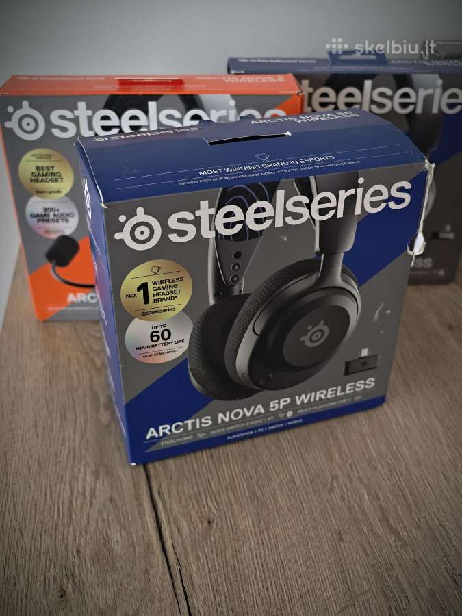Žaidimų ausinės pigiau Steelseries, Microsoft, - nuotraukos Nr. 7