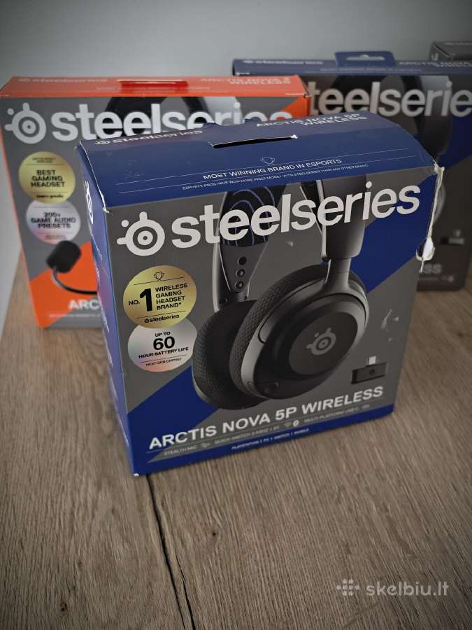 Žaidimų ausinės pigiau Steelseries, Microsoft, - nuotraukos Nr. 11