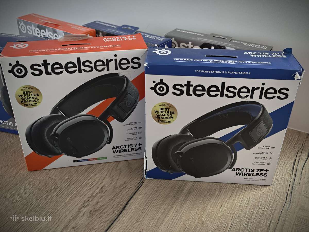 Žaidimų ausinės pigiau Steelseries, Microsoft, - nuotraukos Nr. 8