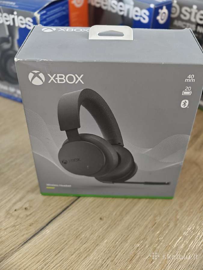 Žaidimų ausinės pigiau Steelseries, Microsoft, - nuotraukos Nr. 11