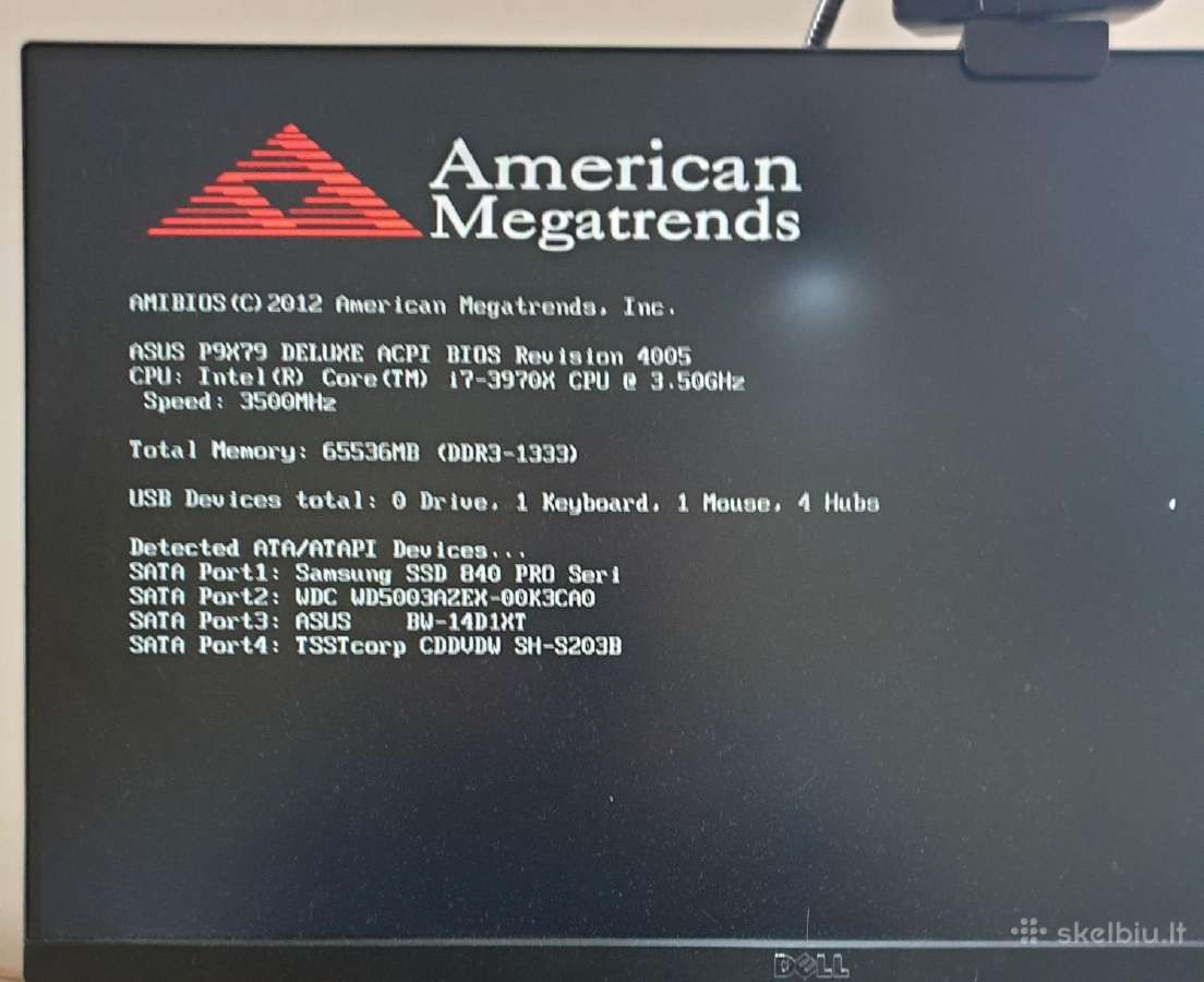 Asus i7-3970x 3,5ghz, RAM 64gb, Corsair 800w Psu - nuotraukos Nr. 4