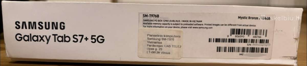 Samsung Galaxy Tab S7+ - nuotraukos Nr. 2