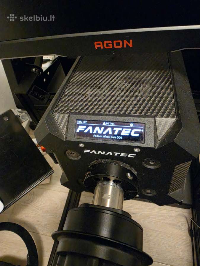 Fanatec Dd2 25nm V3 pedalai 2 vairai - nuotraukos Nr. 2