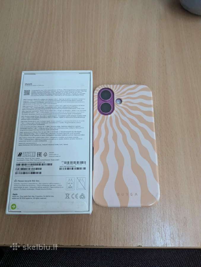iPhone 16 256 GB - nuotraukos Nr. 4