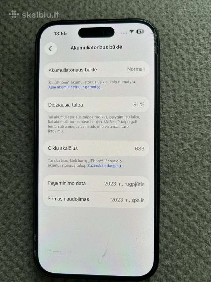iPhone 15 256gb - nuotraukos Nr. 10
