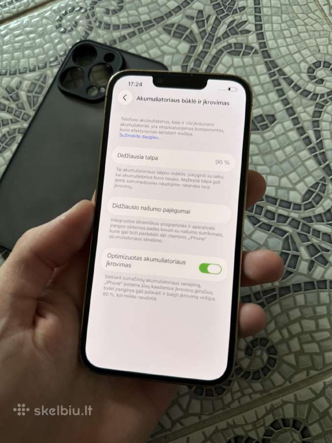 iPhone 13 Pro 128gb Gold - nuotraukos Nr. 4