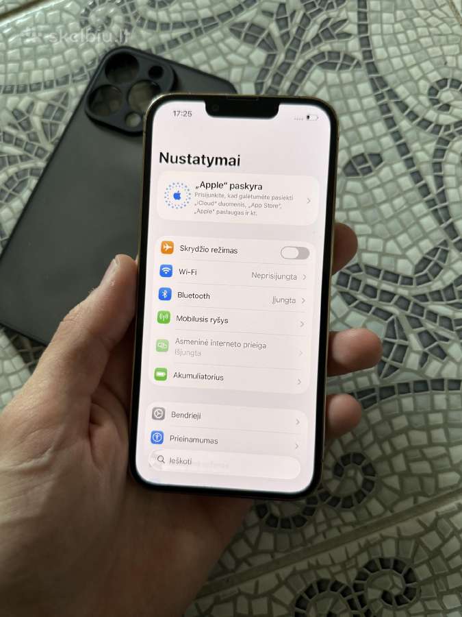 iPhone 13 Pro 128gb Gold - nuotraukos Nr. 5