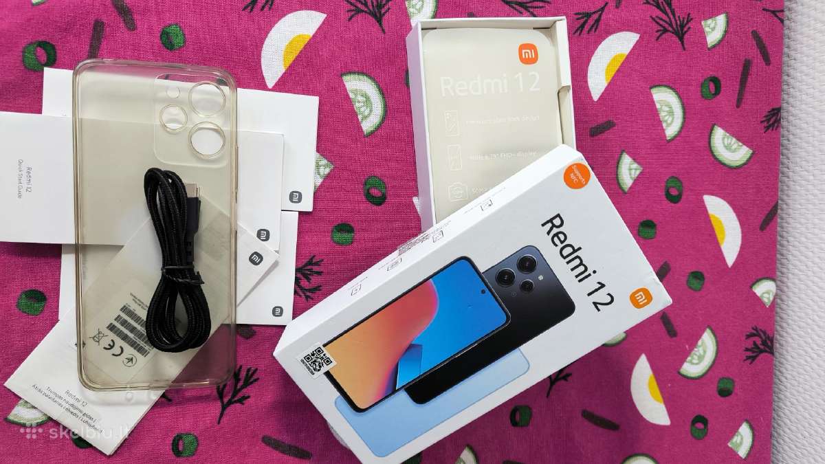 Xiaomi Redmi 12 128 GB Kaip naujas - nuotraukos Nr. 2