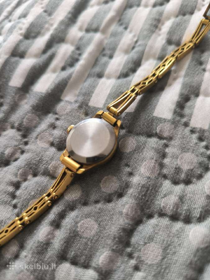 Moteriškas vintažinis chaika 17 jewels laikrodis - nuotraukos Nr. 5