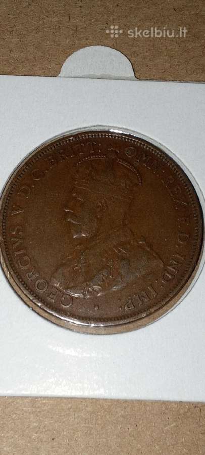 Australija 1 pensas 1923 - nuotraukos Nr. 2