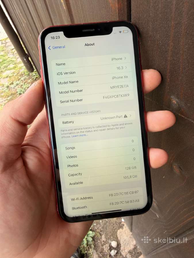 iPhone Xr Nauja Baterija - nuotraukos Nr. 5
