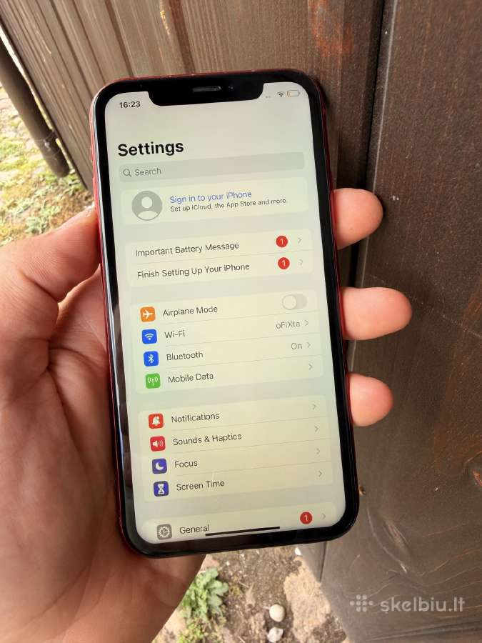iPhone Xr Nauja Baterija - nuotraukos Nr. 7