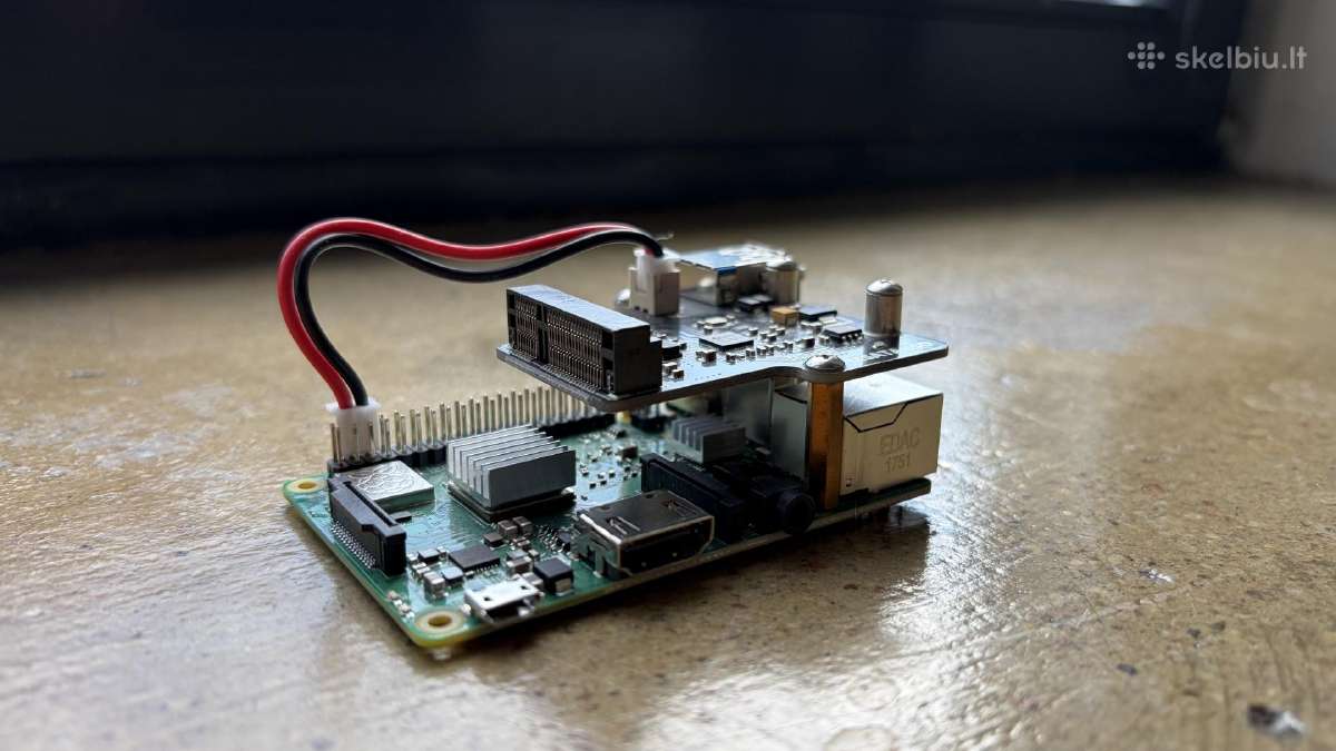 Raspberry Pi 3 Model B+ su msata SSD - nuotraukos Nr. 2