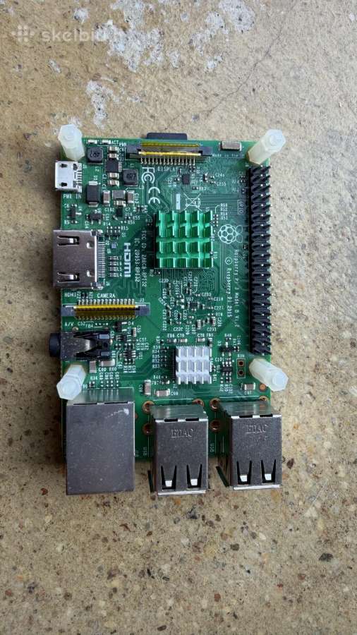 Raspberry Pi 3 Model B V1.2 - nuotraukos Nr. 2