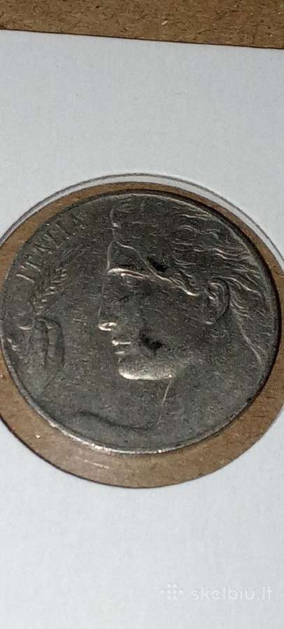 Italija 20 čertezimų 1920 - nuotraukos Nr. 2