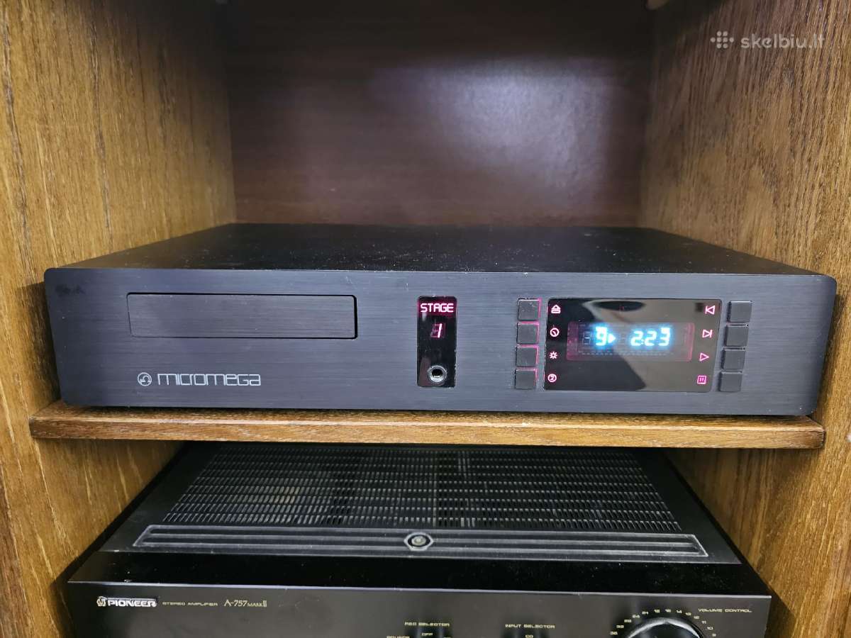 Micromega Stage 1 CD Grotuvas - nuotraukos Nr. 2