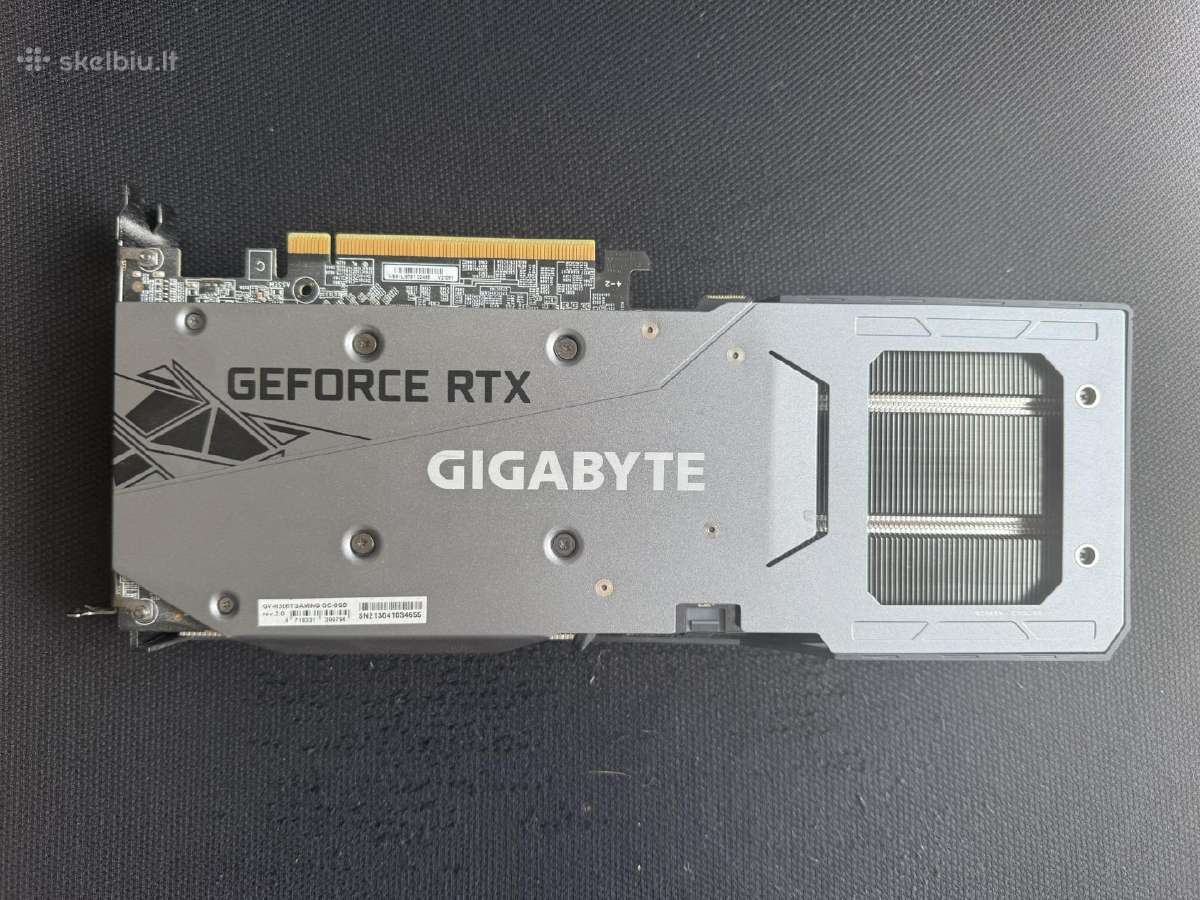 Gigabyte 3060 Ti Lhr - nuotraukos Nr. 3