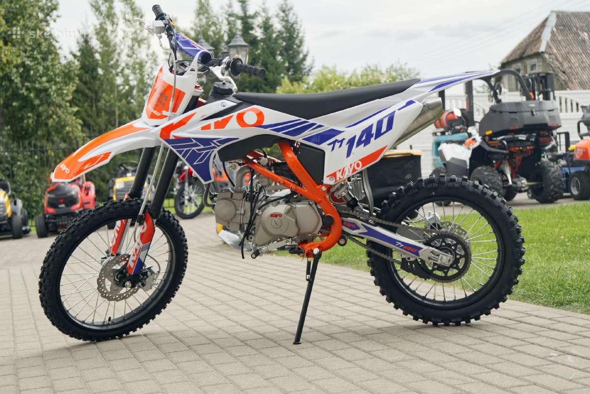 Vaikiškas krosinis motociklas Kayo Tt140 - nuotraukos Nr. 5