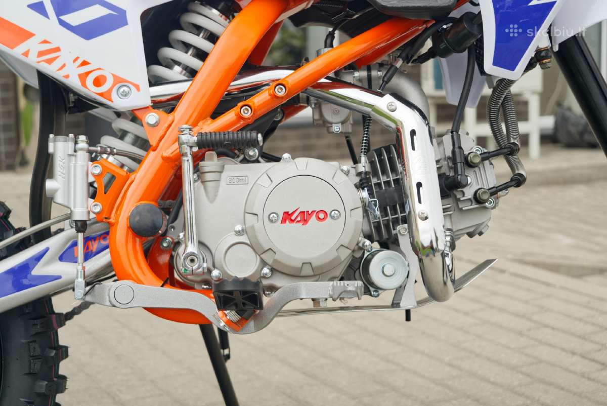 Vaikiškas krosinis motociklas Kayo Tt140 - nuotraukos Nr. 13