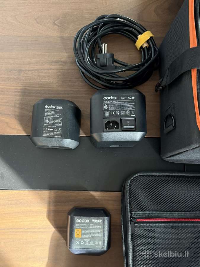 Godox Ad600 Pro (3 vnt.) ir Ad400 Pro (2 vnt.) - nuotraukos Nr. 2