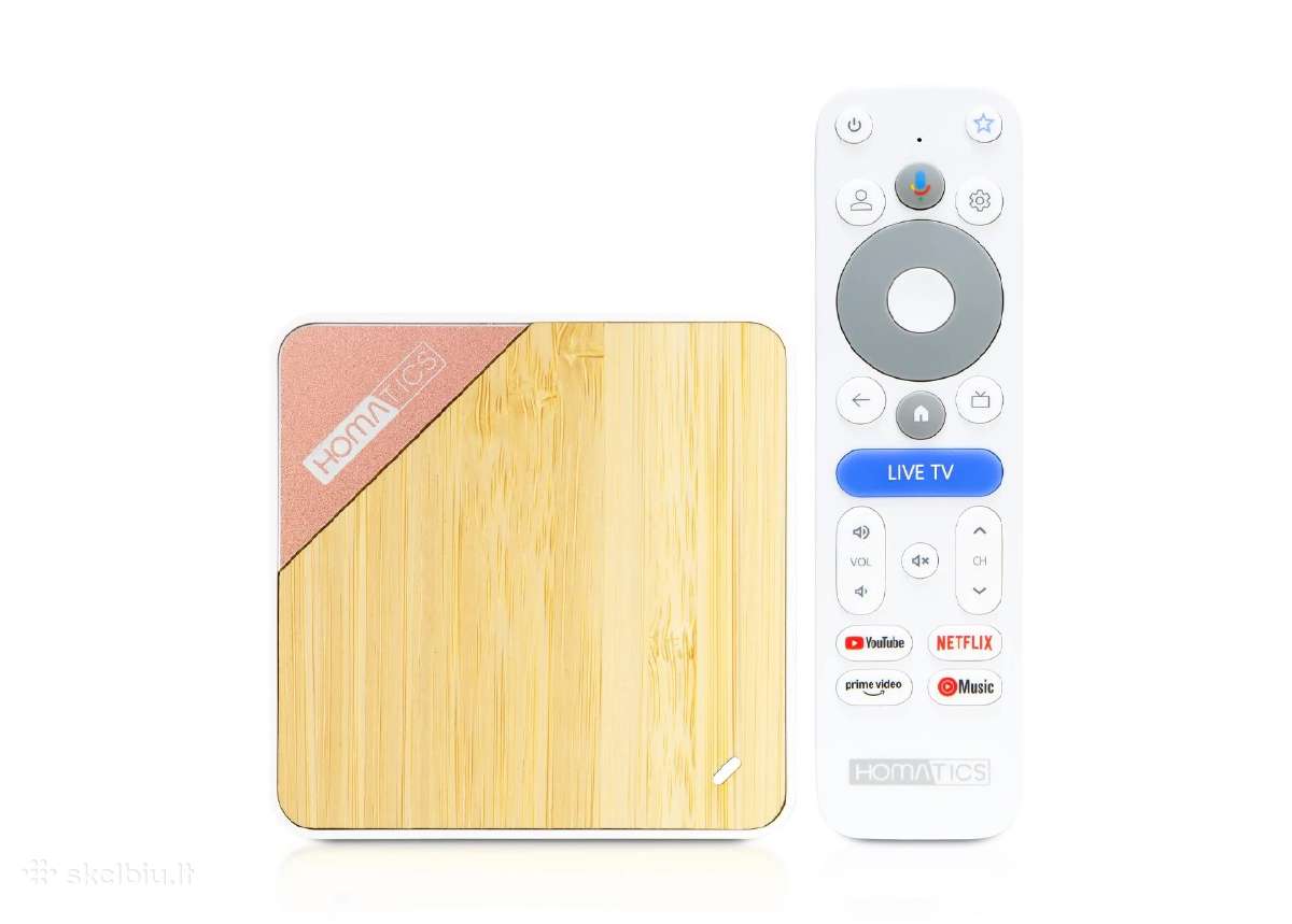 Homatics Box 4k Pro V2. Ai-sr. 4/64 GB - nuotraukos Nr. 2