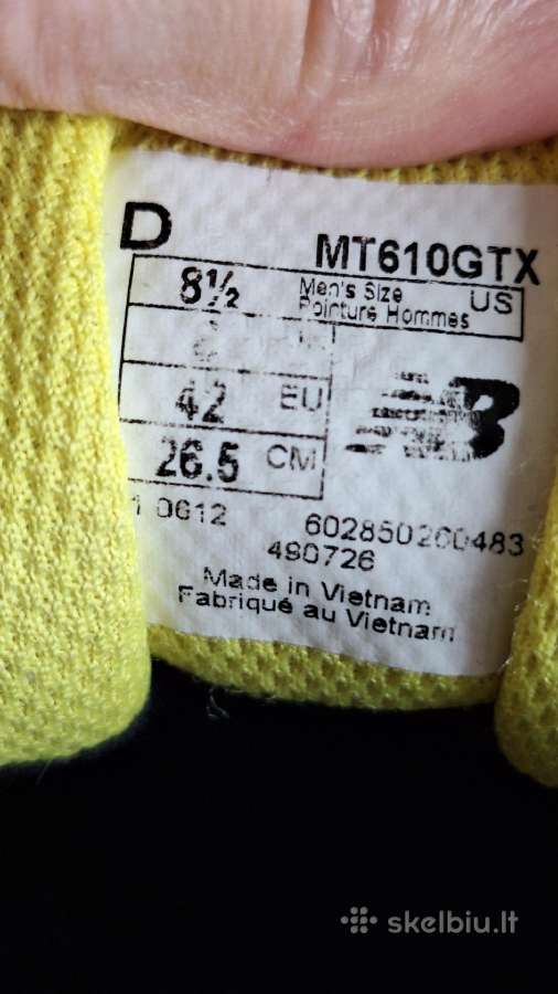 New Balance 610 bekelės bėgimo batai - nuotraukos Nr. 8