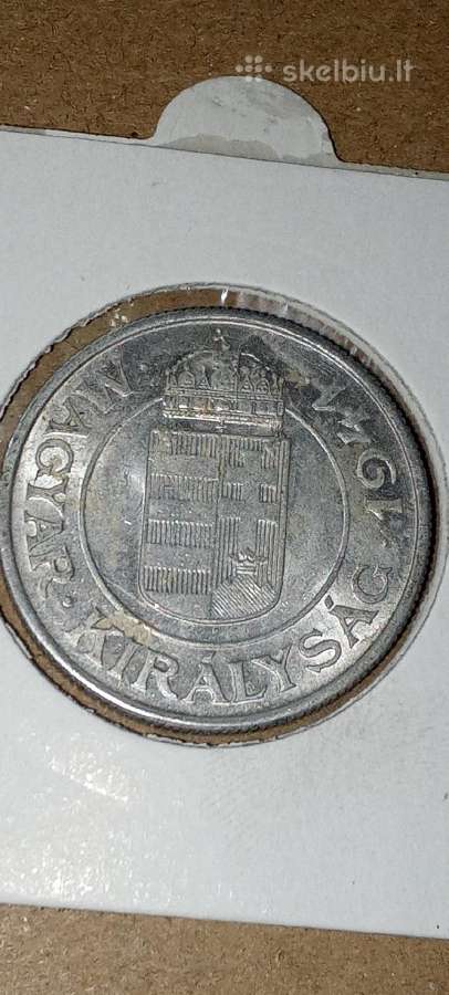 Vengrija 2 pengės 1941 - nuotraukos Nr. 2