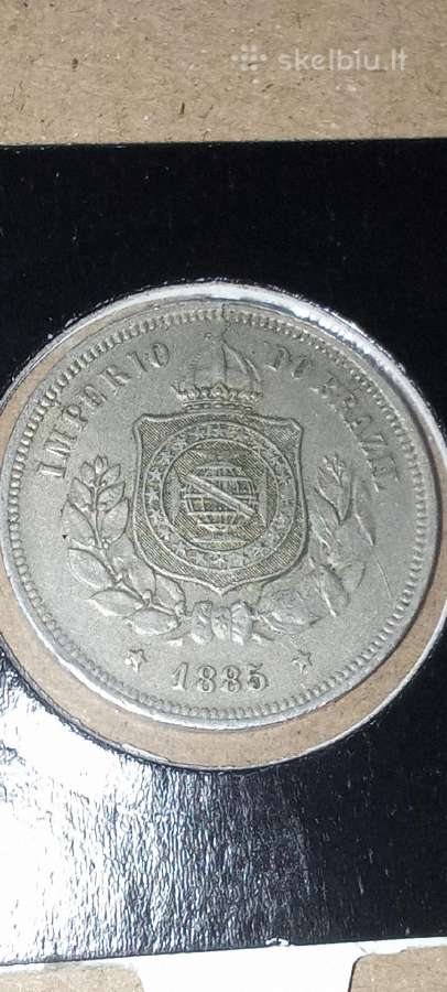 Brazilija 100 realų 1885 - nuotraukos Nr. 2