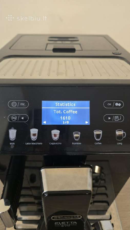 De'longhi Eletta EVO automatinis kavos aparatas - nuotraukos Nr. 3