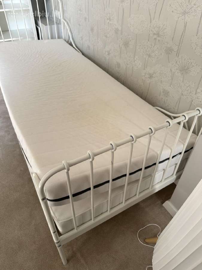 Ikea prailginama vaikiška lova su čiužiniais - nuotraukos Nr. 3