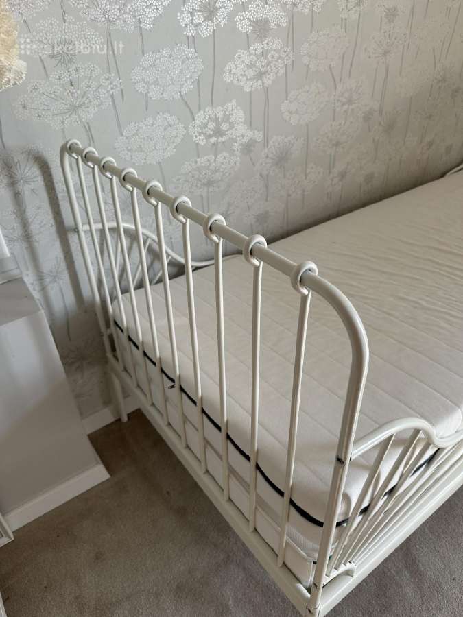 Ikea prailginama vaikiška lova su čiužiniais - nuotraukos Nr. 4