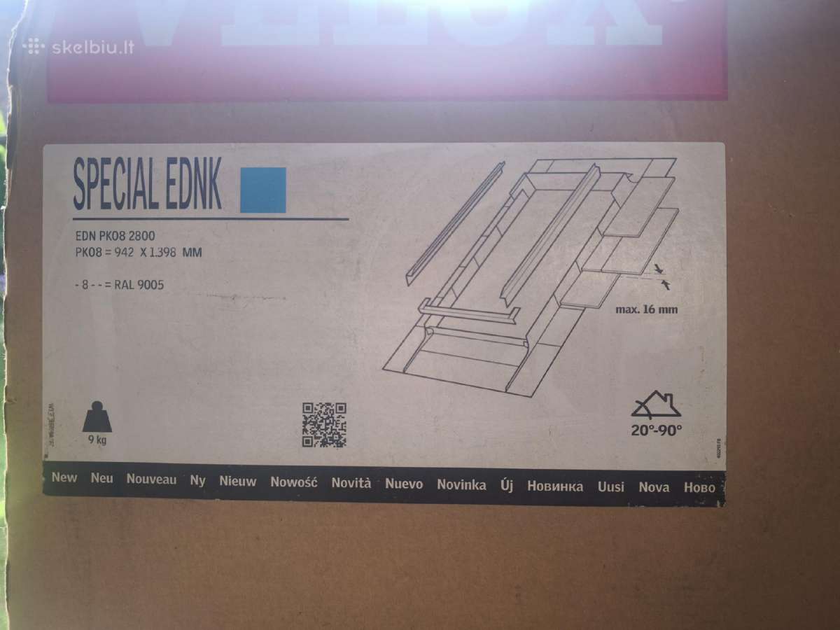 Velux Integra Solar Ggu Pk08 su Edn tarpine - nuotraukos Nr. 6